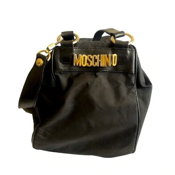 MOSCHINO　モスキーノ　Redwall  ハンドバッグ  イタリア製 MOSCHINO By redwall】Made in Italy Nylon Belt Bag